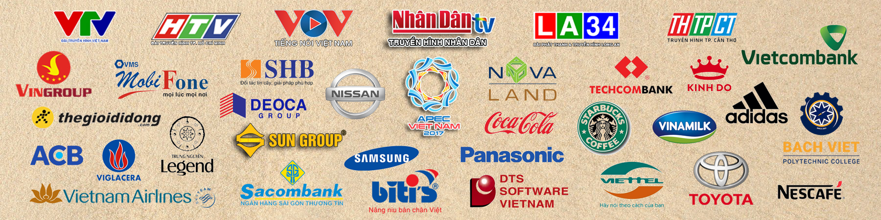 Khách hàng và đối tác của Tranh Cát Động Thế Nhân