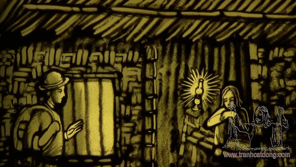 Tranh cát Nguyễn Thế Nhân