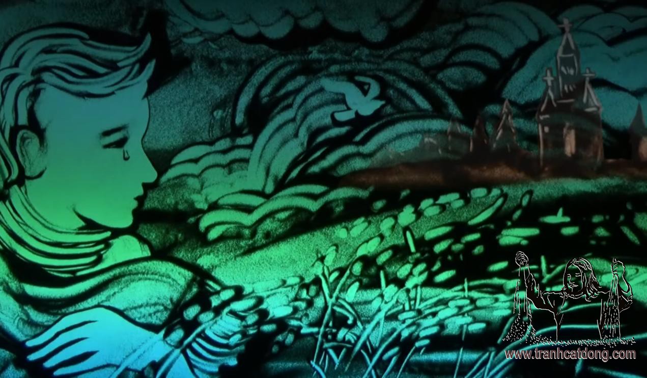 Biểu diễn tranh cát