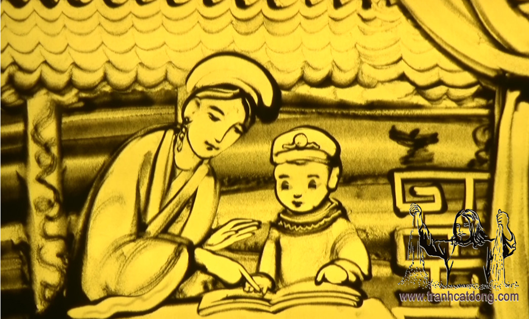 Vẽ tranh cát
