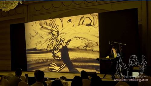 BIỂU DIỄN TRANH CÁT SỰ KIỆN, TRANH CÁT ĐÁM CƯỚI CHUYÊN NGHIỆP TẠI HÀ NỘI